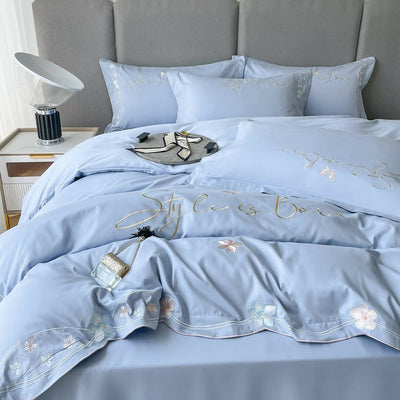 Luciano Egyptian Cotton Butterfly Princess Style Bedding Set
