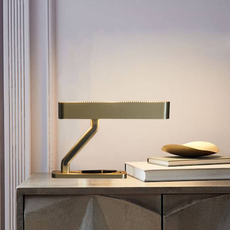 Aurora Luxury Gold Desk Lamp