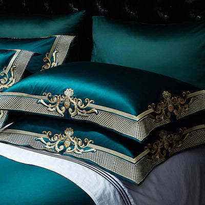 Vittoria Luxury High Precision 100% Cotton Embroidery Bedding set