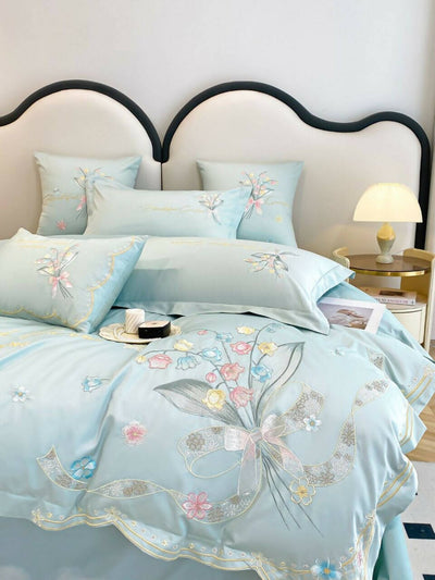 Elitsa Luxury 100% Cotton Embroidery High quality Bedding Set