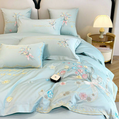 Elitsa Luxury 100% Cotton Embroidery High quality Bedding Set