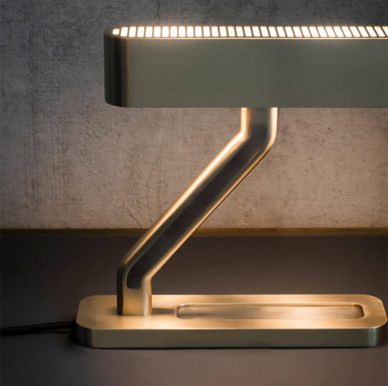 Aurora Luxury Gold Desk Lamp