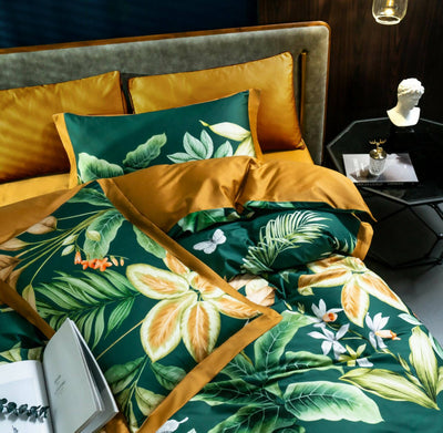 Exotic Forest Luxury 100% Egyptian Cotton High-end Bedding Set