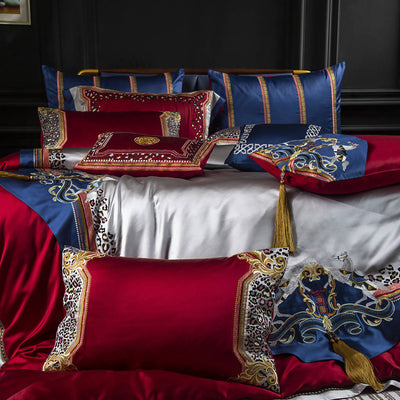 Luciana Sattan Embroidery High-end Luxurious Bedding Set