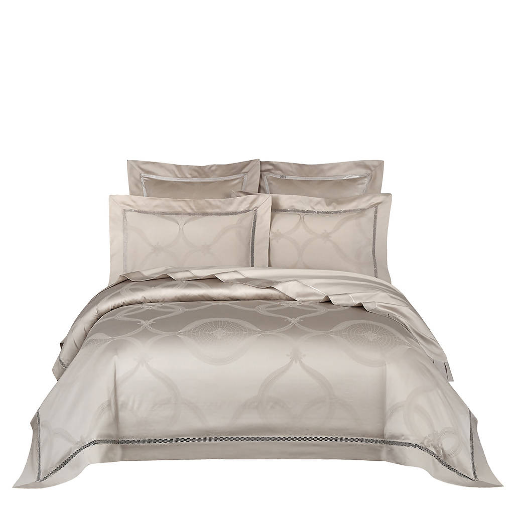 Maysoon 100% Egyptian Cotton Vintage Jacquard Bedding Set