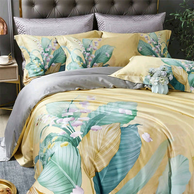 Beatrice High-end Luxury Pure Cotton Digital Printing Bedding Set