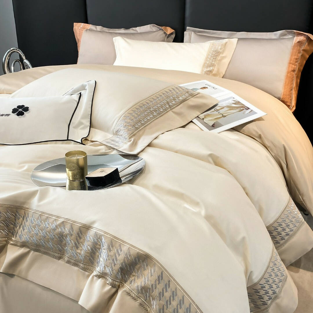 Gustavo Luxury 100% Egyptian Cotton High-end Bedding Set