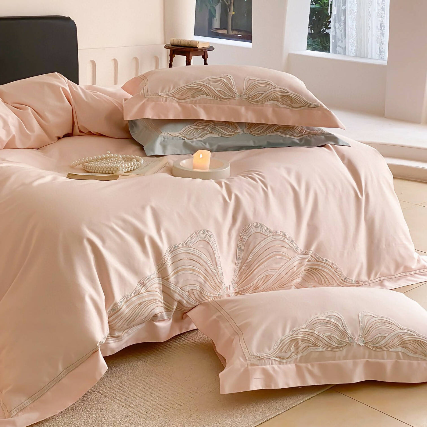 Corvina 1200TC Luxury Egyptian Cotton Bedroom Bedding Set