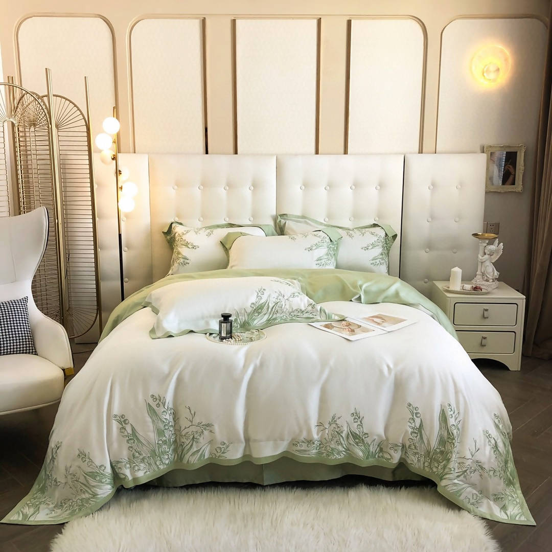 Cedro Summer Cool Luxury Elegant Bedding Set