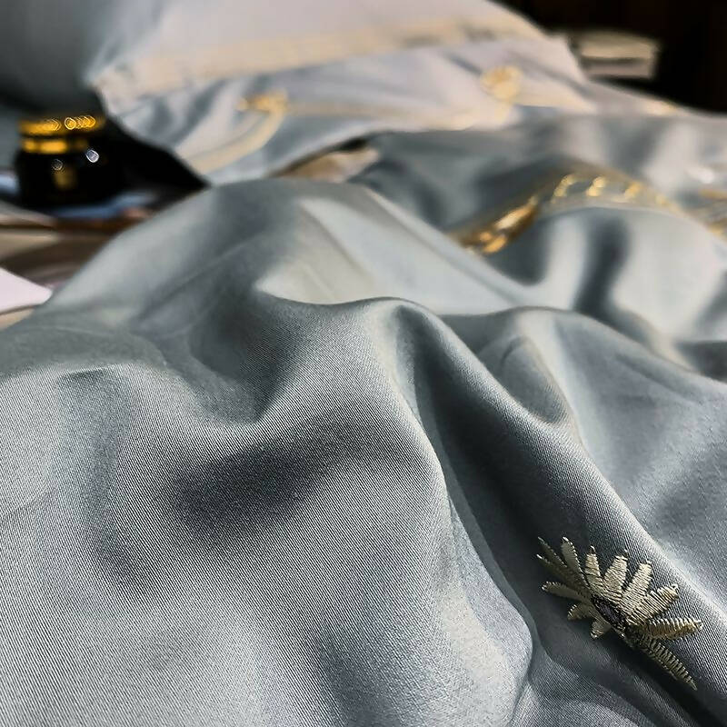 Giuseppina Cotton Luxury Italian Palace Embroidery Bedding Set