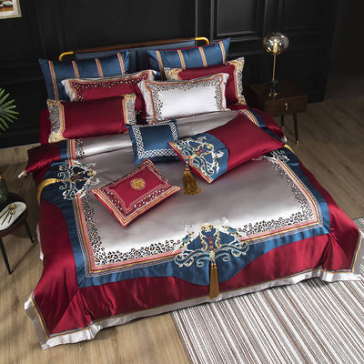 Luciana Sattan Embroidery High-end Luxurious Bedding Set