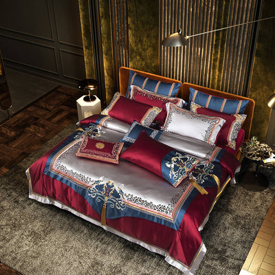 Luciana Sattan Embroidery High-end Luxurious Bedding Set